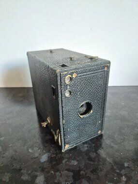 Antique Kodak Brownie No.2c Box Camera, With Original 130 Film